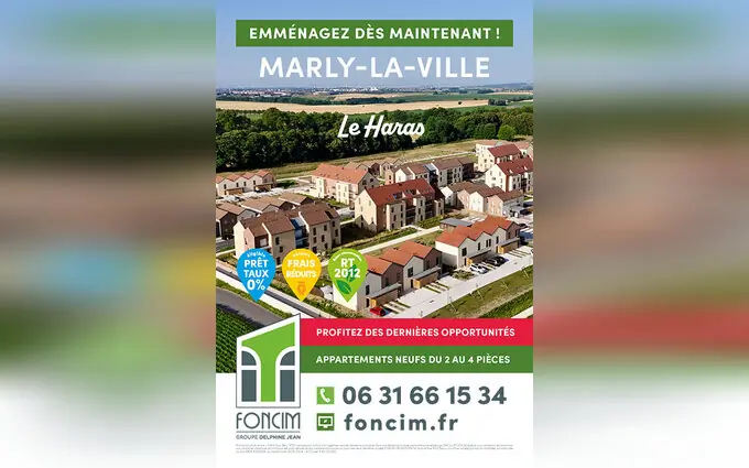 Programme immobilier neuf Le haras à Marly-la-Ville
