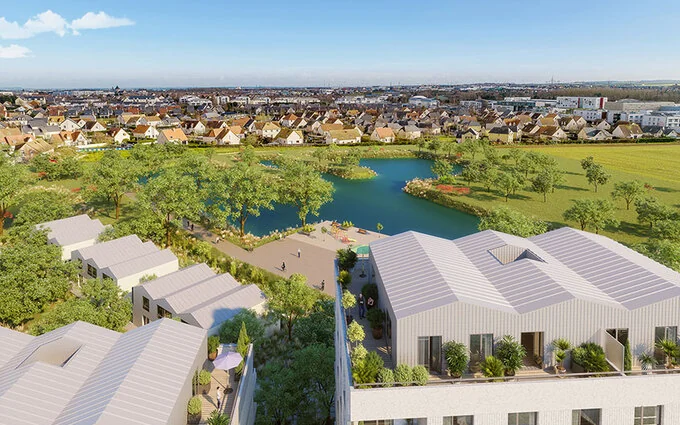 Programme immobilier neuf Les terrasses de l'etang à Fleury-sur-Orne
