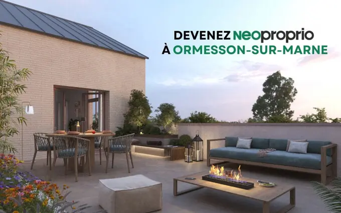 Programme immobilier neuf Neoproprio - essencia à Ormesson-sur-Marne