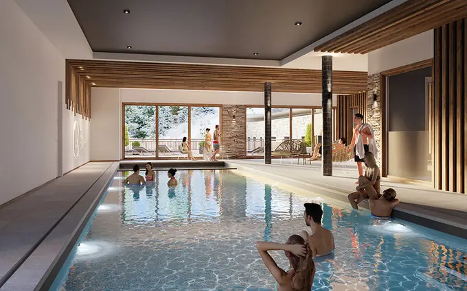 Programme immobilier neuf Les 2 alpes / les loges blanches / résidence de tourisme à les deux alpes