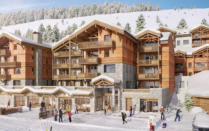 Programme immobilier neuf Les 2 alpes / les loges blanches / résidence de tourisme à les deux alpes