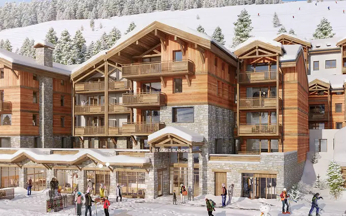 Programme immobilier neuf Les 2 alpes / les loges blanches / résidence de tourisme à les deux alpes