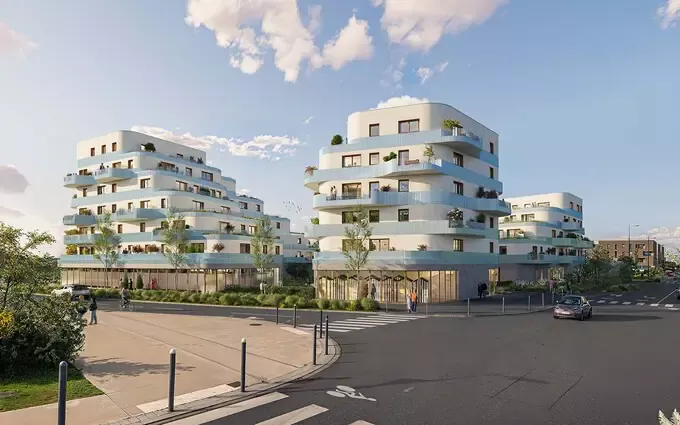 Programme immobilier neuf A dunkerque, à 2 pas de la plage de malo-les-bains à Dunkerque (59140)