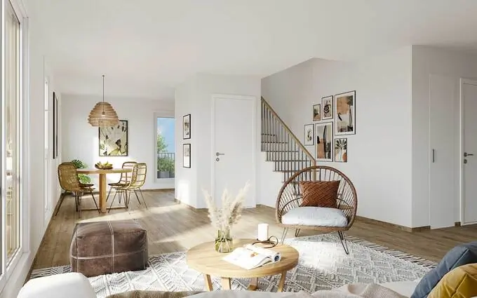 Programme immobilier neuf Magasins généraux - côté bosquet à Reims