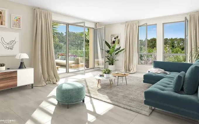 Programme immobilier neuf Martigues - livraison rapide - grandes terrasses à Martigues