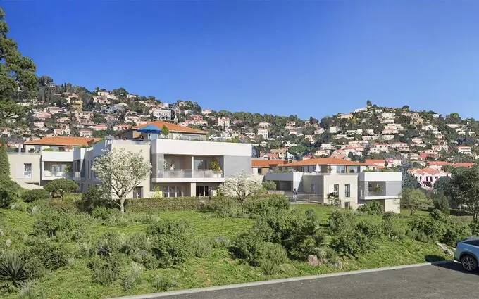 Programme immobilier neuf DERNIERS APPARTEMENTS ACCES PISCINE + PLAGE A 5 mn à Vallauris