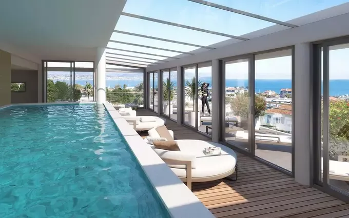 Programme immobilier neuf Antibes. Derniers 2 Pièces. Résidence avec piscine à Antibes (06160)