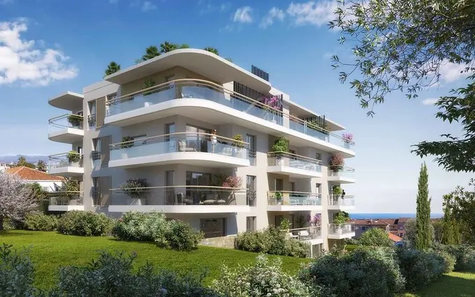 Programme immobilier neuf Antibes. Derniers 2 Pièces. Résidence avec piscine à Antibes