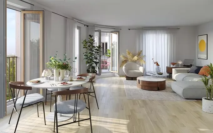 Programme immobilier neuf Résidence contemporaine au cœur de pantin à Pantin (93500)