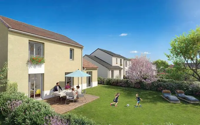 Programme immobilier neuf Domaine des longs champs à Houdan