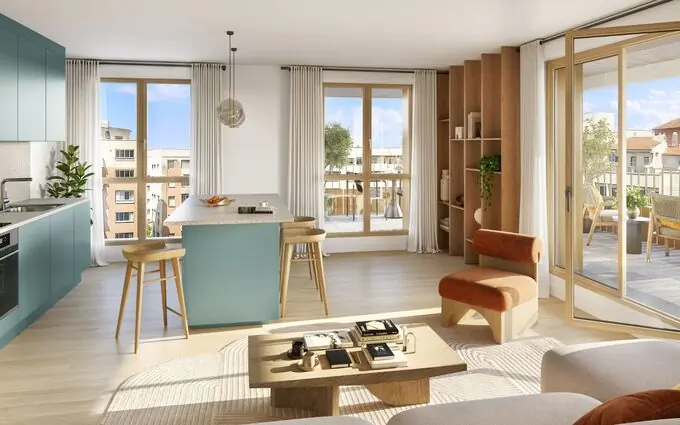 Programme immobilier neuf Une agréable vie de quartier aux portes de paris à Courbevoie