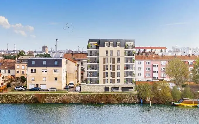 Programme immobilier neuf Une résidence élégante face aux bords de seine à Villeneuve-Saint-Georges
