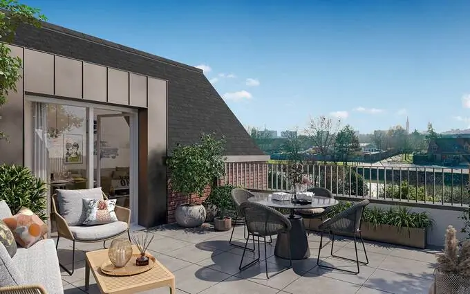 Programme immobilier neuf Sur les rives de la lys, face aux prés du hem à Armentières