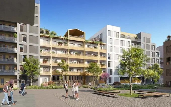 Programme immobilier neuf Le long du canal à reims à Reims