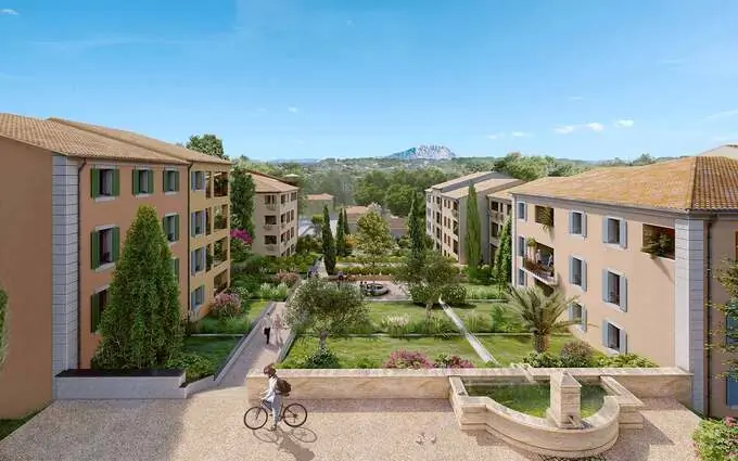 Programme immobilier neuf Aix-en-Provence - Maisons ou appartements neufs à Aix-en-Provence