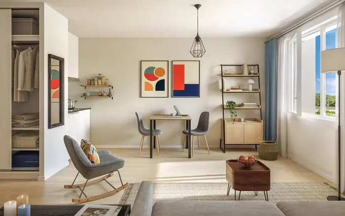 Programme immobilier neuf St-Orens près Toulouse. Idéal Invest dès 114 000 €