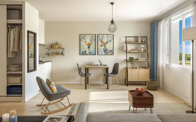 Programme immobilier neuf St-Orens près Toulouse. Idéal Invest dès 114 000 € à Saint-Orens-de-Gameville