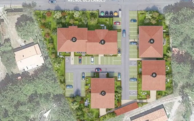 Programme immobilier neuf Residence jazz en lac à Sanguinet