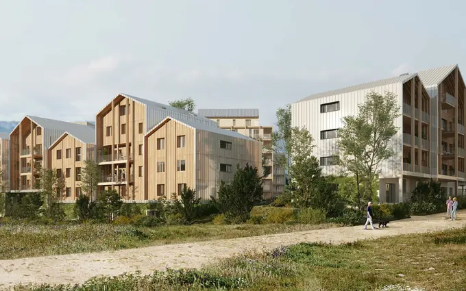 Programme immobilier neuf Saint-julien-en-genevois centre à 850m de la gare à Saint-Julien-en-Genevois