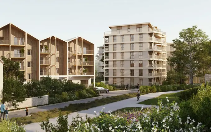 Programme immobilier neuf Saint-julien-en-genevois centre à 850m de la gare à Saint-Julien-en-Genevois