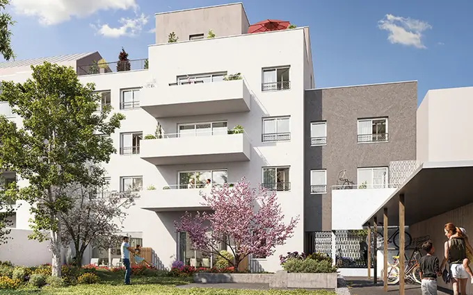 Programme immobilier neuf Nantes à 19 min du centre-ville en bus ou à vélo