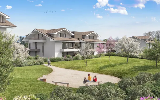 Programme immobilier neuf Ornex à 20 min de genève à Ornex