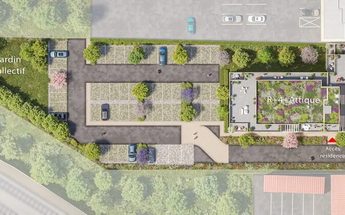 Programme immobilier neuf Nouveau a metz: la passerelle à Metz