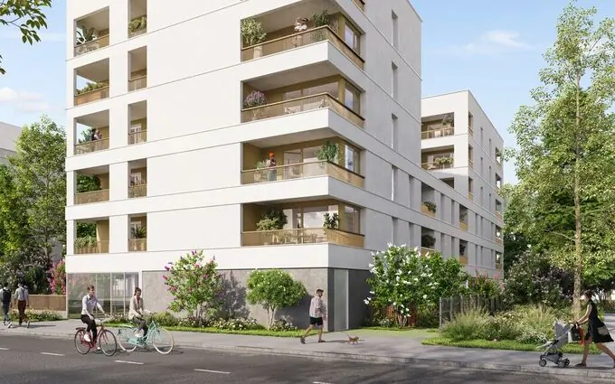 Programme immobilier neuf LITHEA - PH1 - BATS A et B à Nantes
