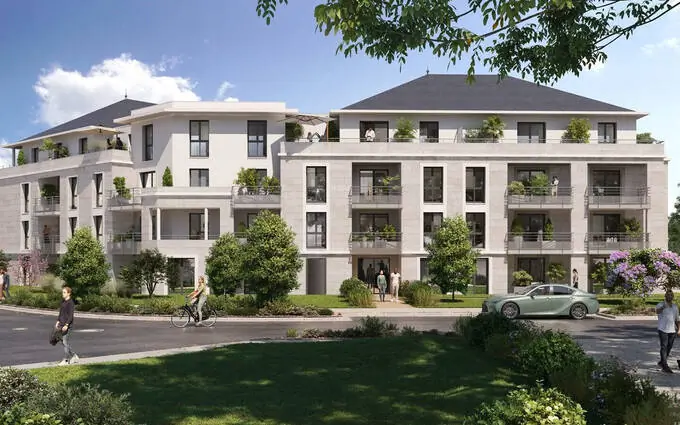 Programme immobilier neuf Saint-cyr-sur-loire cadre résidentiel proche du coeur de tours à Saint-Cyr-sur-Loire