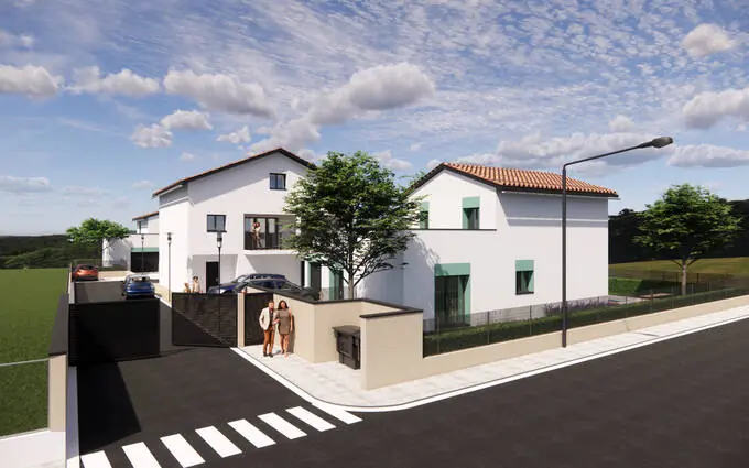 Programme immobilier neuf Saint-denis-en-bugey à 10 min à vélo de la gare direction lyon à Saint-Denis-en-Bugey