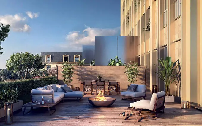 Programme immobilier neuf Bordeaux à 500m du parc bordelais