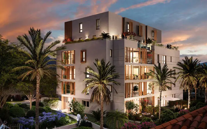 Programme immobilier neuf Marseille 10e résidence intimiste aux portes de la timone à Marseille 10ème