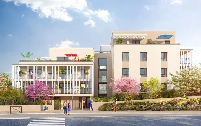 Programme immobilier neuf Rillieux-la-pape ville nouvelle nord proche commerces