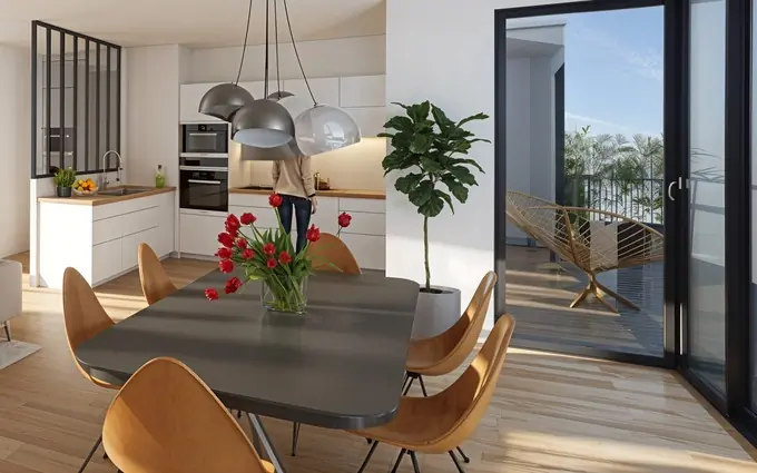 Programme immobilier neuf Rouen coeur de ville proche des quais de seine