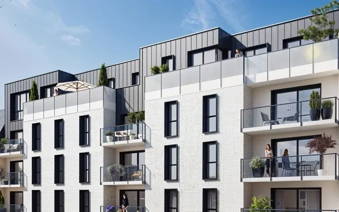 Programme immobilier neuf Rouen coeur de ville proche des quais de seine à Rouen