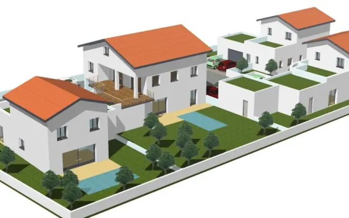 Programme immobilier neuf Saint-denis-en-bugey à 40 minutes de lyon à Ambérieu-en-Bugey