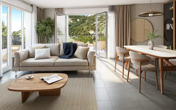 Programme immobilier neuf Saint-andré-de-la-roche centre aux portes de nice