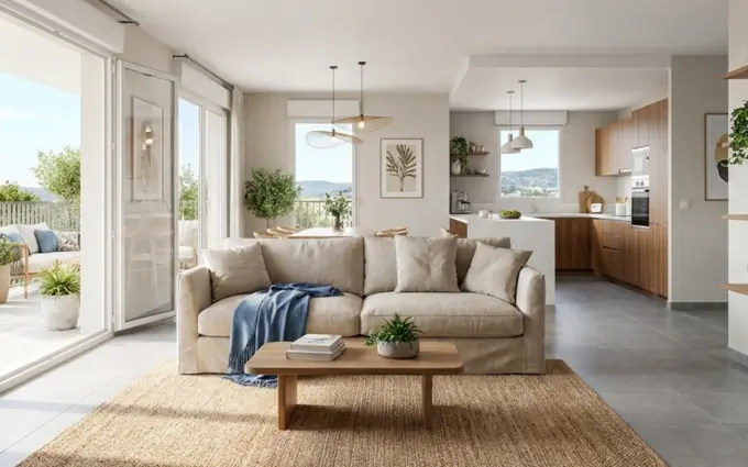 Programme immobilier neuf Saint-André-de-la-Roche centre aux portes de Nice à Saint-André-de-la-Roche