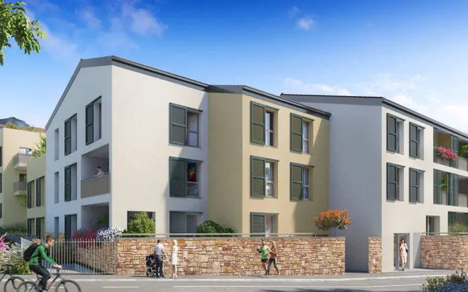 Programme immobilier neuf Trévoux à deux pas des quais de saône et du centre-ville à Trévoux