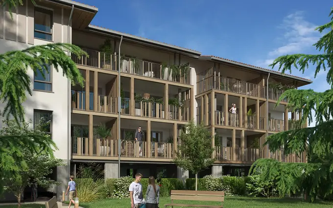 Programme immobilier neuf Dax au coeur de la vieille ville proche des commerces à Dax