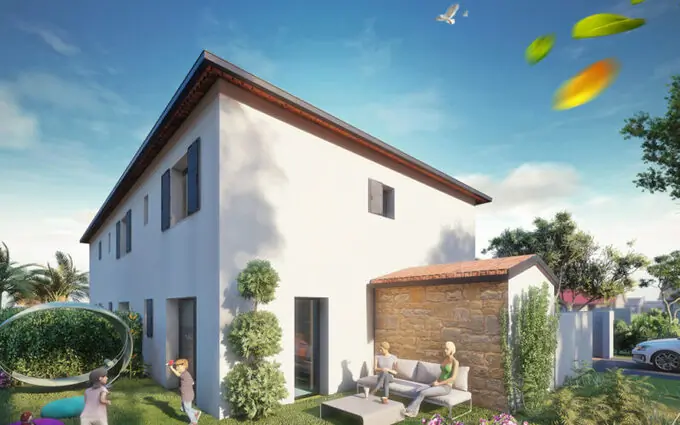 Programme immobilier neuf Uchaud villas au calme proches de la mairie à Uchaud