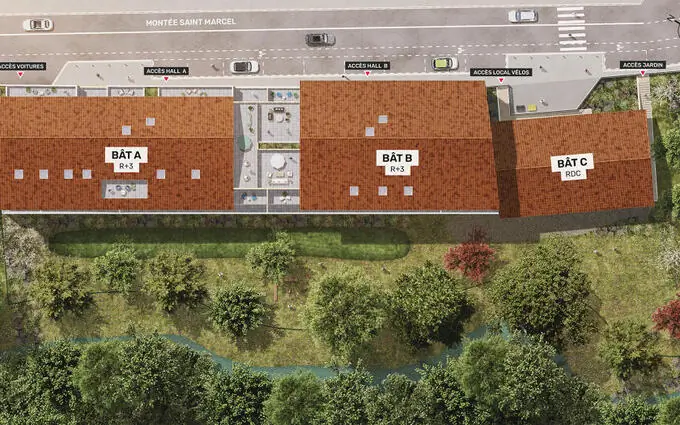Programme immobilier neuf Rive et colline à Vienne