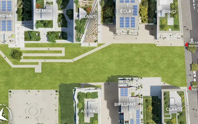 Programme immobilier neuf Les Lumières Pleyel "Filanti" à Saint-Denis