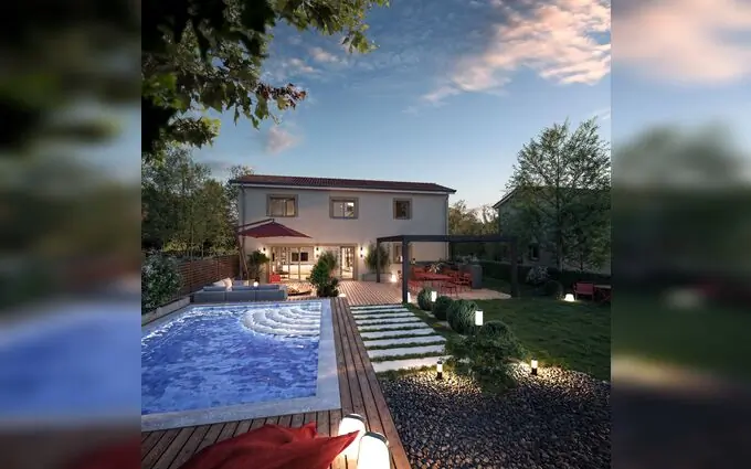 Programme immobilier neuf Les villas gambetta - maisons à Genas (69740)