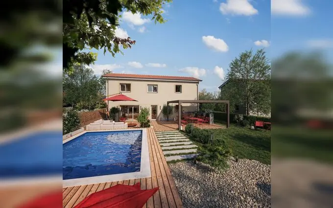 Programme immobilier neuf Les villas gambetta - maisons à Genas