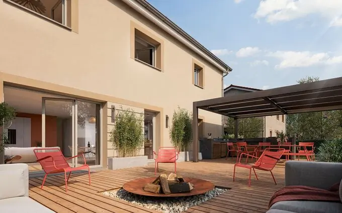 Programme immobilier neuf Les villas gambetta - maisons à Genas
