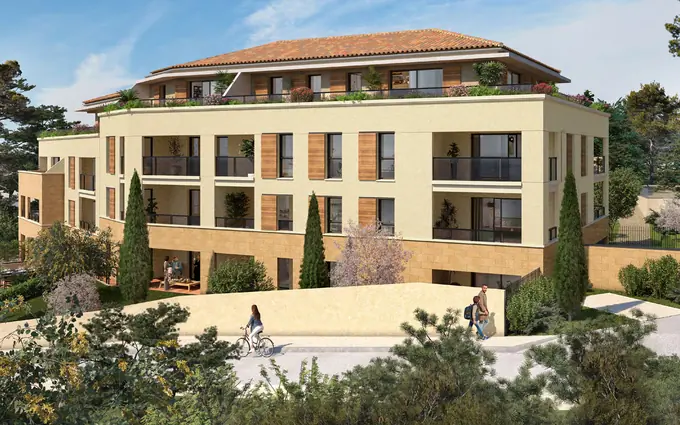 Programme immobilier neuf Aix-en-provence résidence de standing aux portes de la torse à Aix-en-Provence