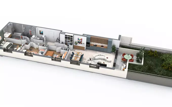 Programme immobilier neuf Villa des sources à Meylan