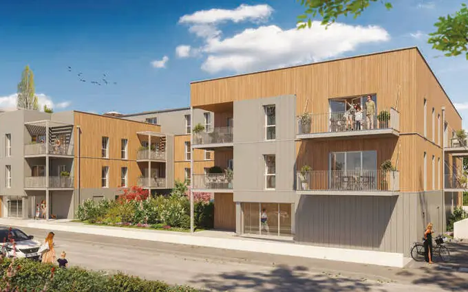 Programme immobilier neuf Angers quartier banchais tva réduite possible à Angers