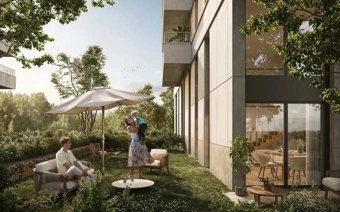 Programme immobilier neuf Jardin des eaux vives - brs - t2 à Huningue (68330)